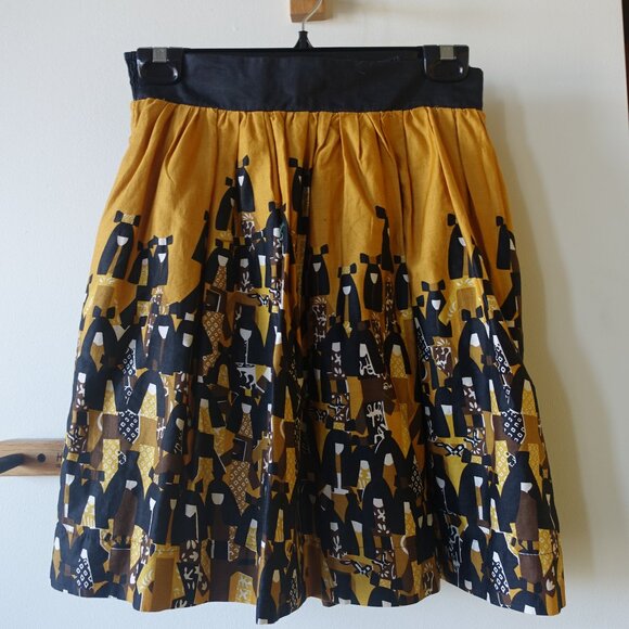 Anthropologie skirt Edme & Esyllte 2 Petite 2P - Picture 2 of 13